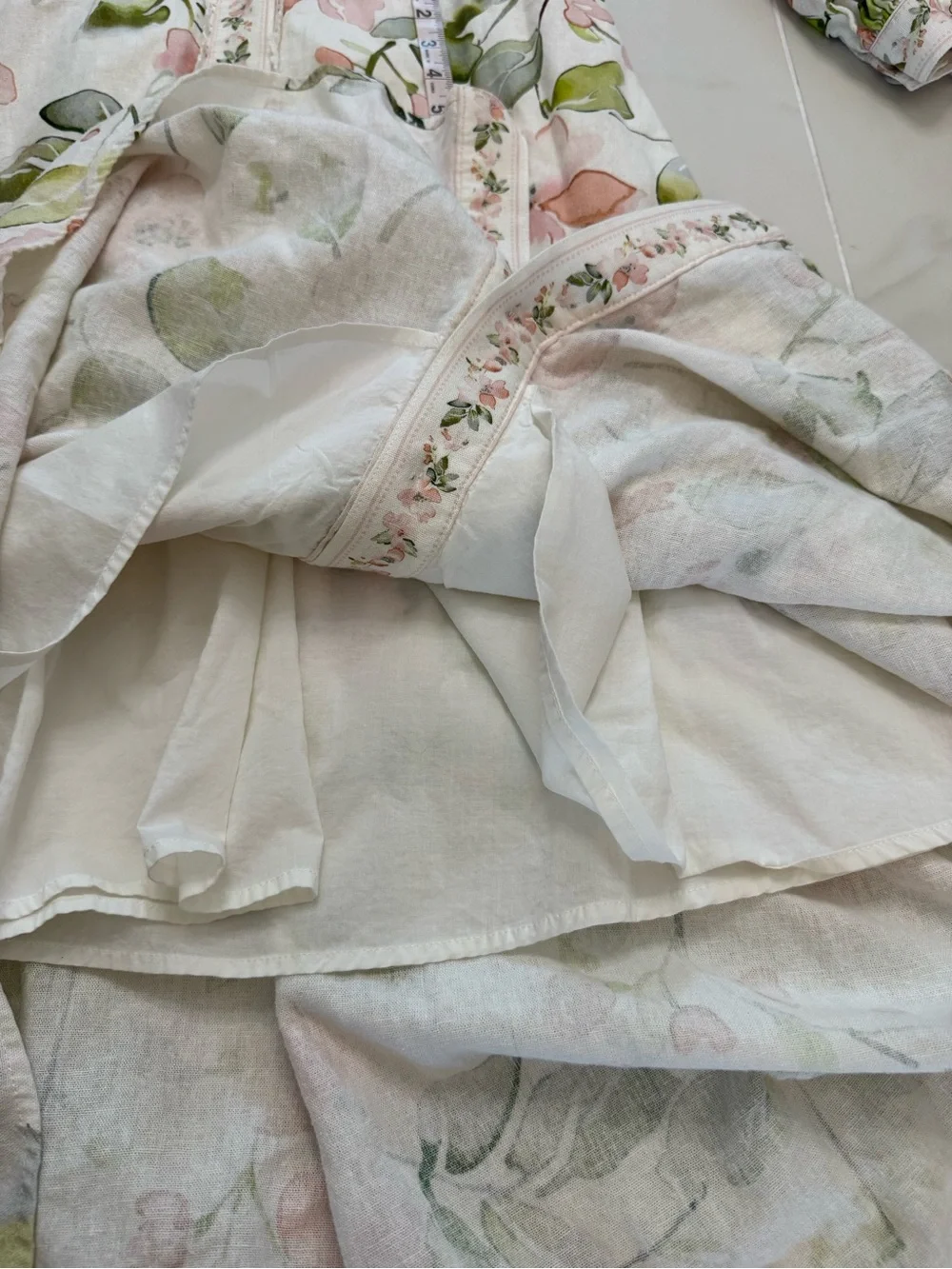 Caroline Constas Long Sleeve Linen Blend Shirtdress S - Picture 13 of 15